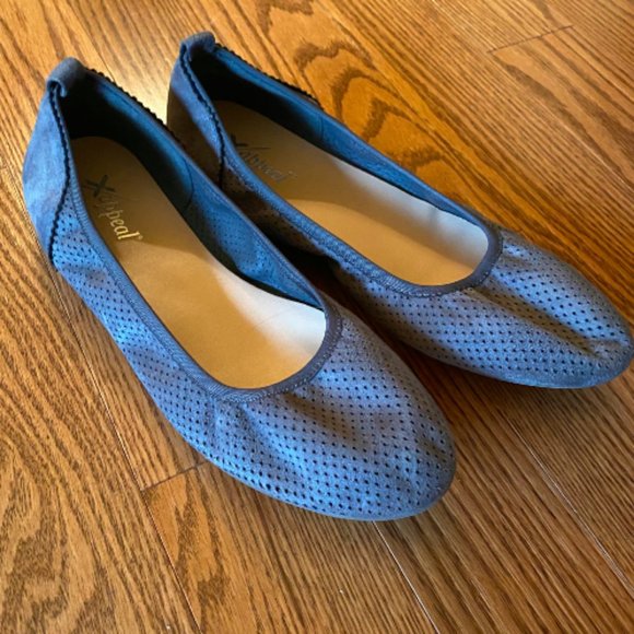 Xappeal Womens Clair Slip On Ballet Flats - Grey - Picture 4 of 8